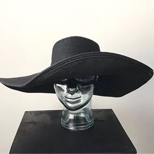 Nine West Wide Brim Straw Hat